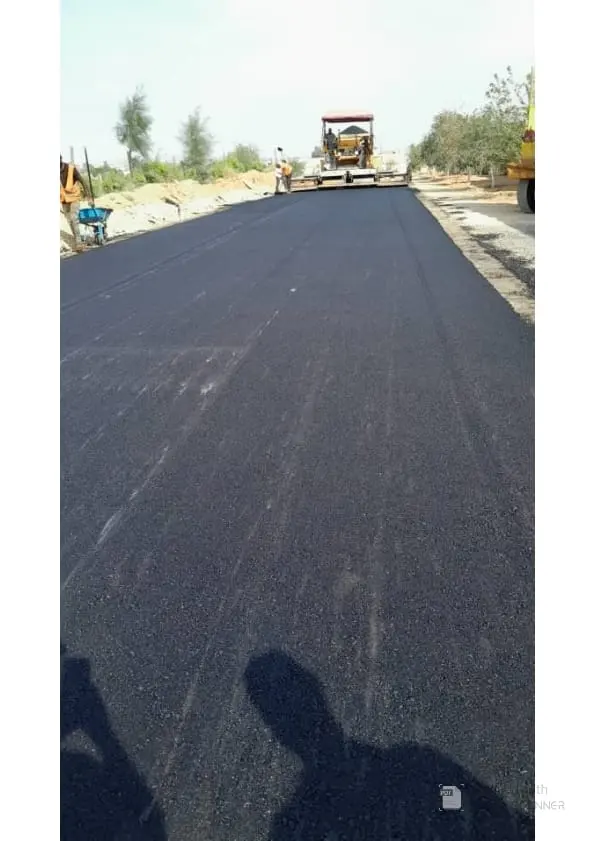 لقطة لموقع إنشائي أثناء التنفيذ