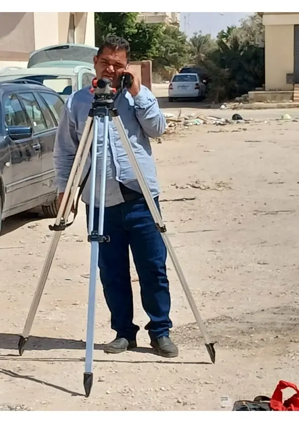 لقطة لموقع عمل إنشائي